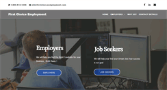 Desktop Screenshot of firstchoiceemployment.com